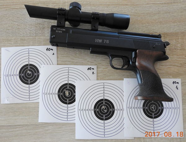 Air gun Weihrauch HW 75 air pistol
