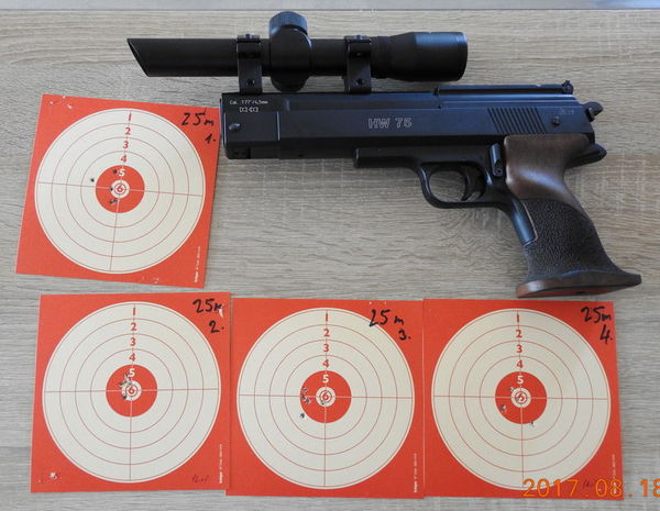 Air gun Weihrauch HW 75 air pistol