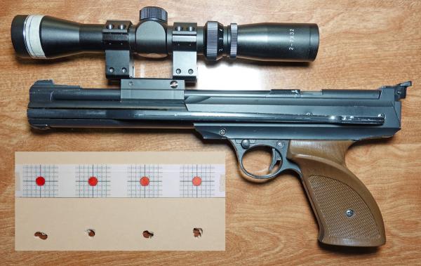 Air gun Daisy 747 air pistol