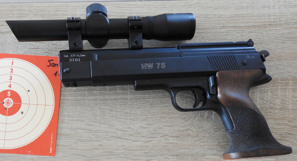 Air gun Weihrauch HW 75 air pistol